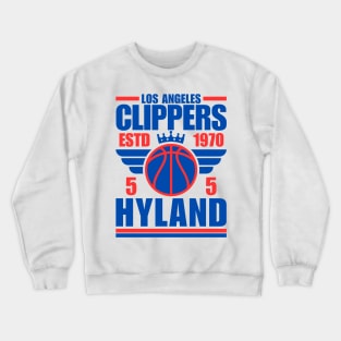 Los Angeles Clippers Hyland 5 Basketball Retro Crewneck Sweatshirt